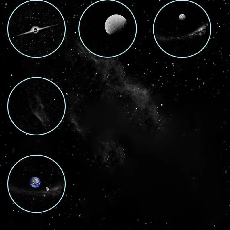 Magische Galaxy Lamp Voor Ontspanning & Sfeer