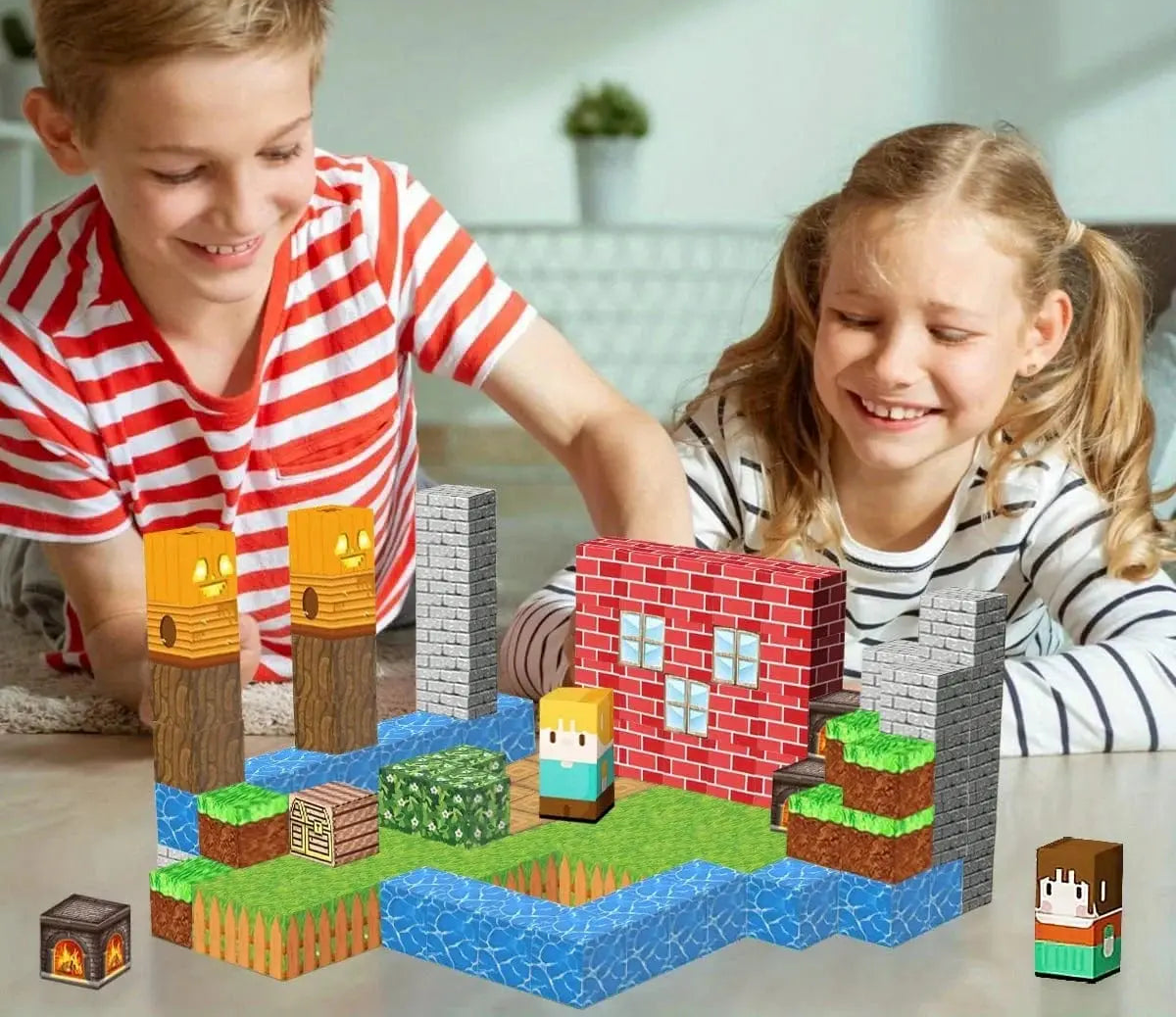 Click Blocks — Magnetische Pixel-Bouwblokken | Bouw je eigen wereld (6+)