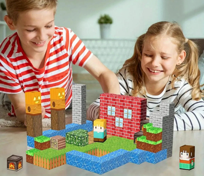 Click Blocks — Magnetische Pixel-Bouwblokken | Bouw je eigen wereld (6+)