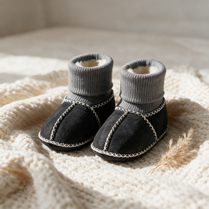 Knuffelvoetjes – Warme Baby Slofjes
