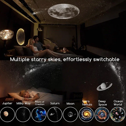 Magische Galaxy Lamp Voor Ontspanning & Sfeer
