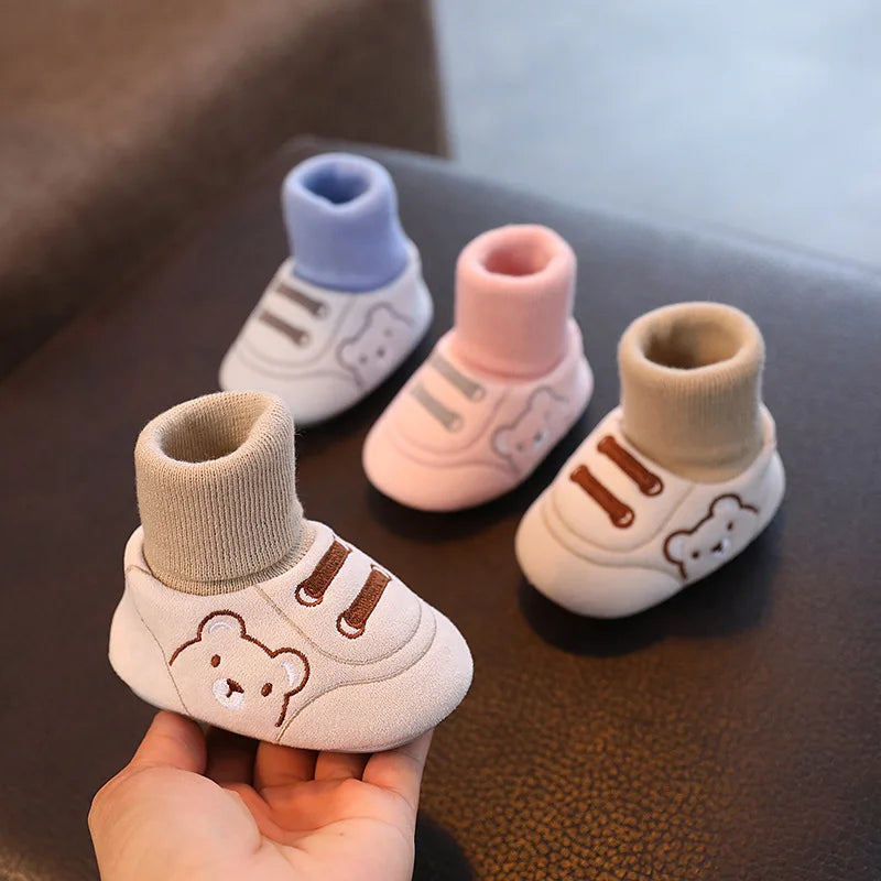 Baby Sneaker-Sokjes met Antislip