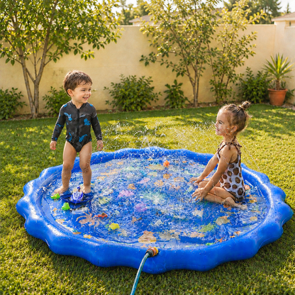 XL Waterspeelmat 150 cm – Eindeloos Spetterplezier
