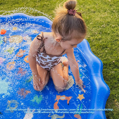XL Waterspeelmat 150 cm – Eindeloos Spetterplezier