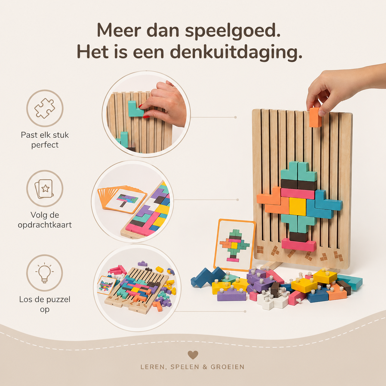 Houten Puzzel voor Kids
