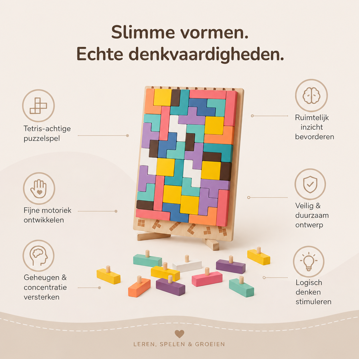 Houten Puzzel voor Kids