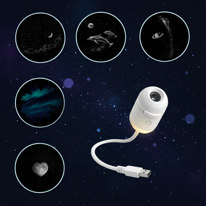 Magische Galaxy Lamp Voor Ontspanning & Sfeer