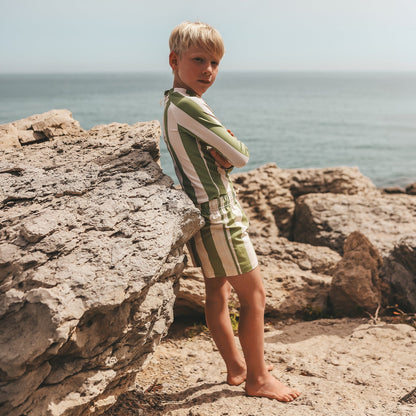 Sunny Stripe Kids Zwembroek