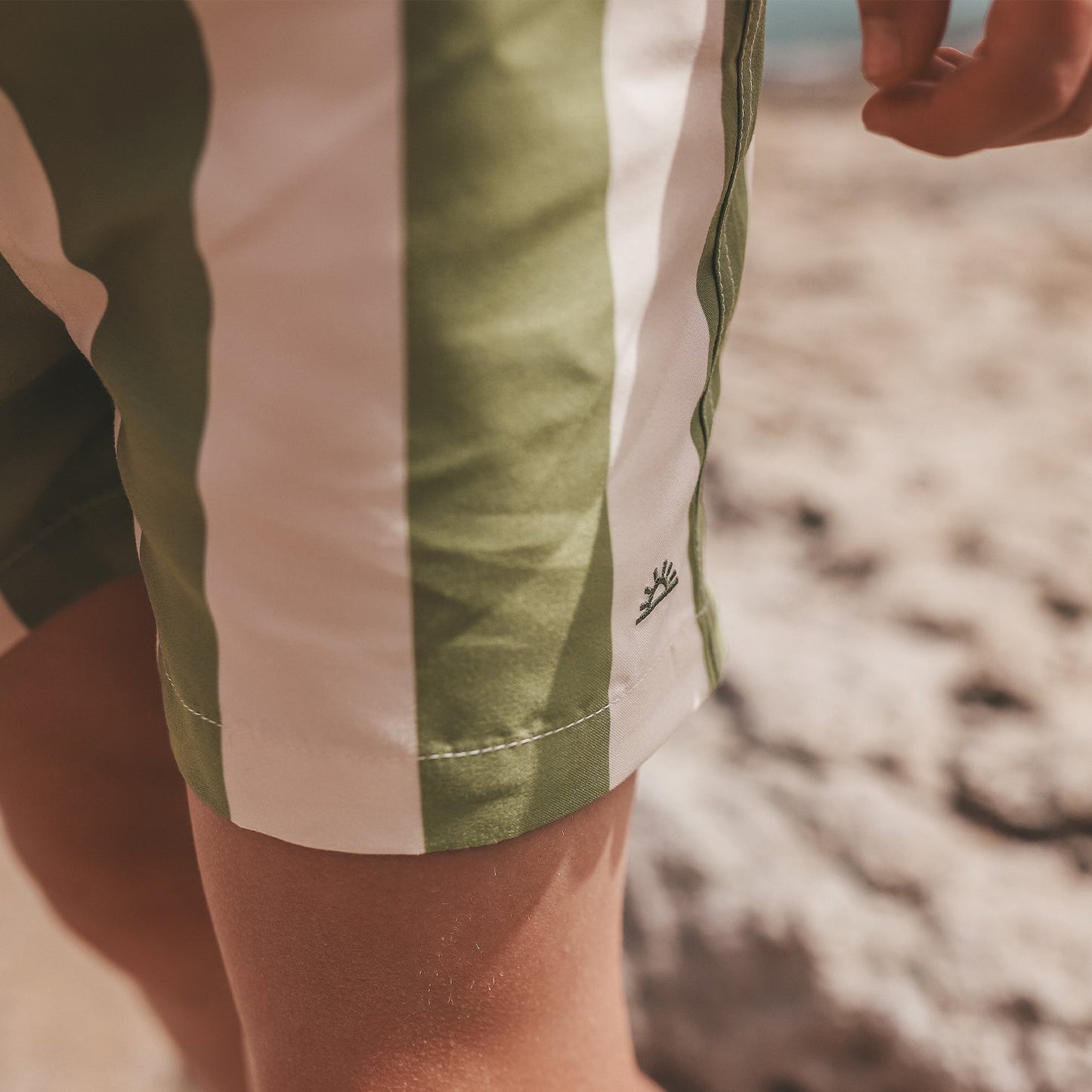 Sunny Stripe Kids Zwembroek