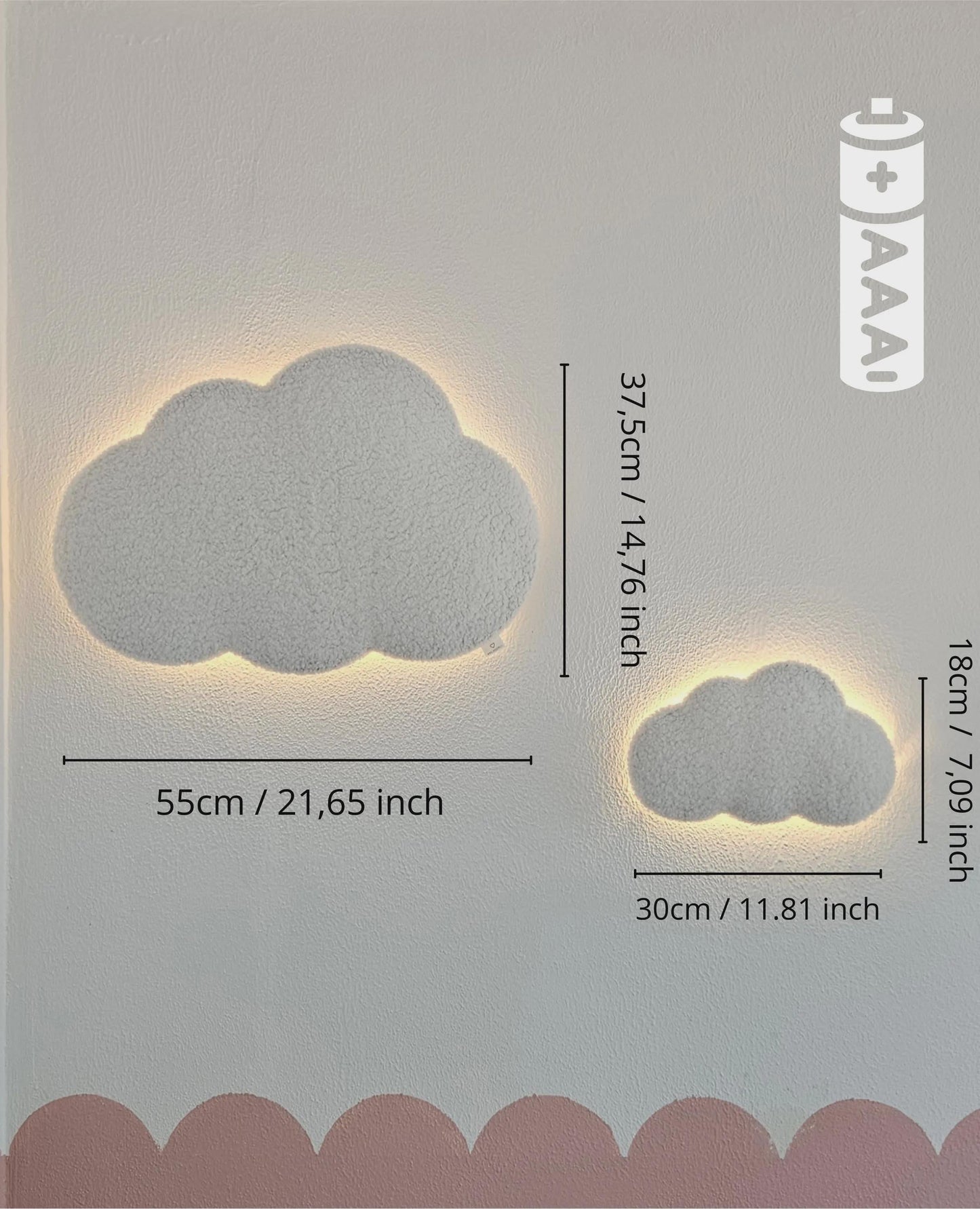 LED Wolkjes Small en Medium