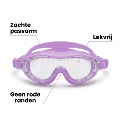 Soft Fit Zwembril Met Oordopjes
