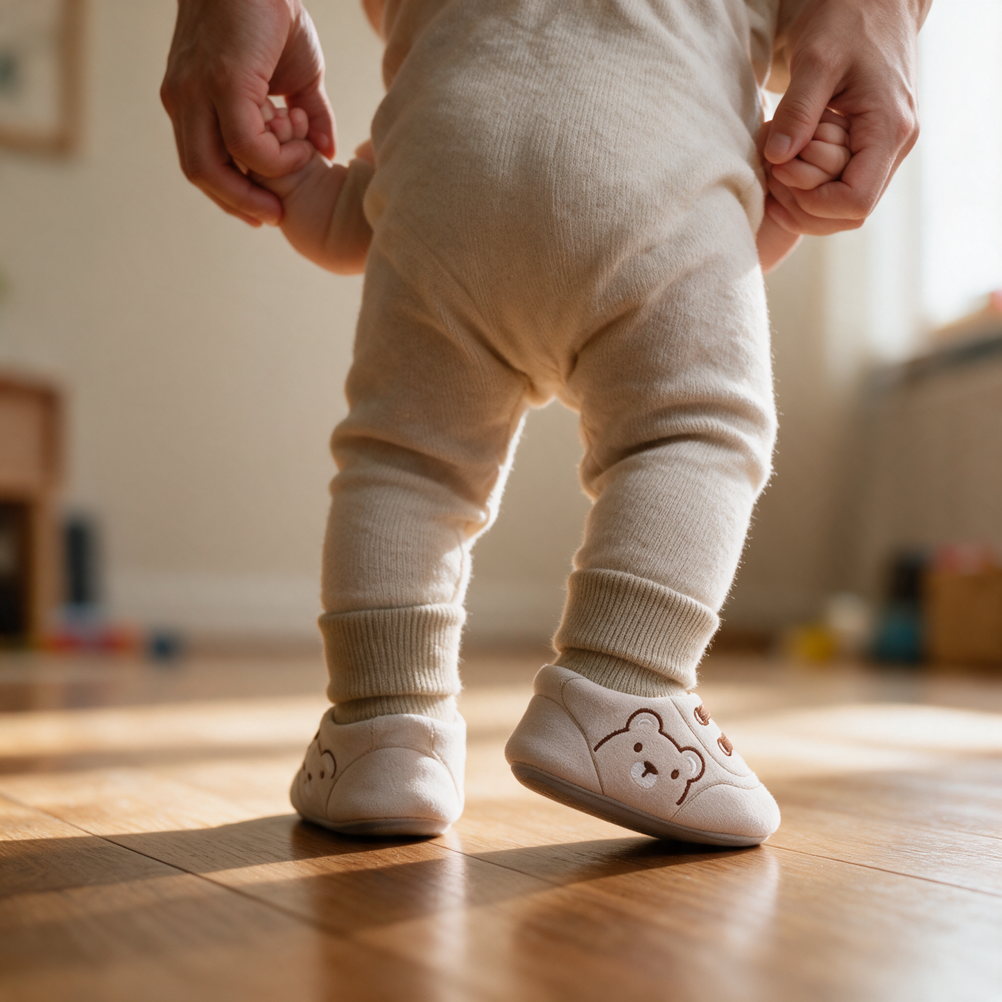 Baby Sneaker-Sokjes met Antislip