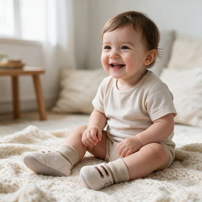 Baby Sneaker-Sokjes met Antislip