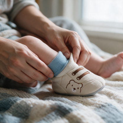 Baby Sneaker-Sokjes met Antislip