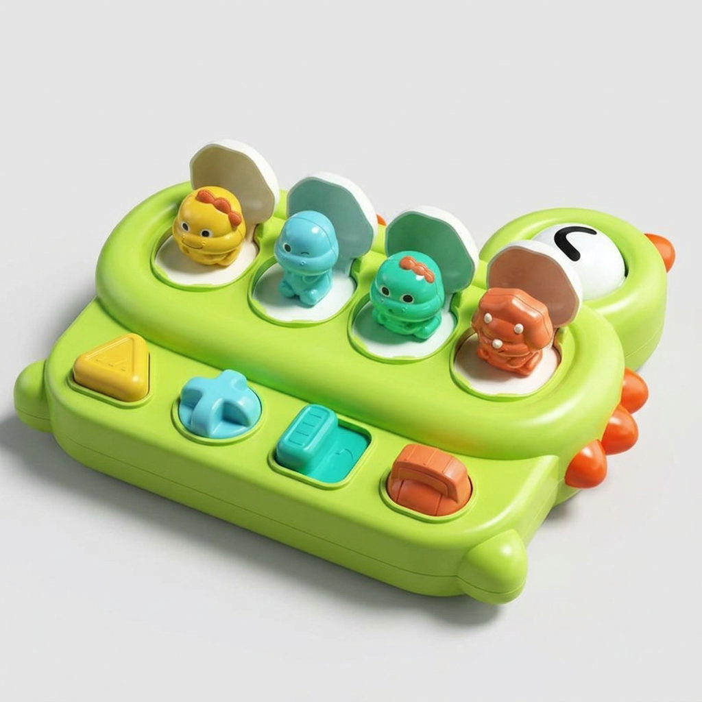 Peek & Play™ – Til Op & Ontdek – Pop-up Dino Speelgoed
