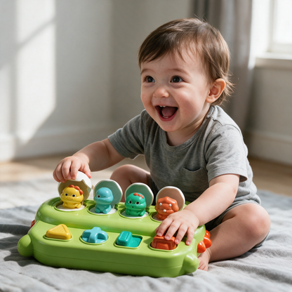 Peek & Play™ – Til Op & Ontdek – Pop-up Dino Speelgoed