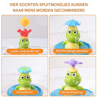 Splash Krokodil Met Waterfontein