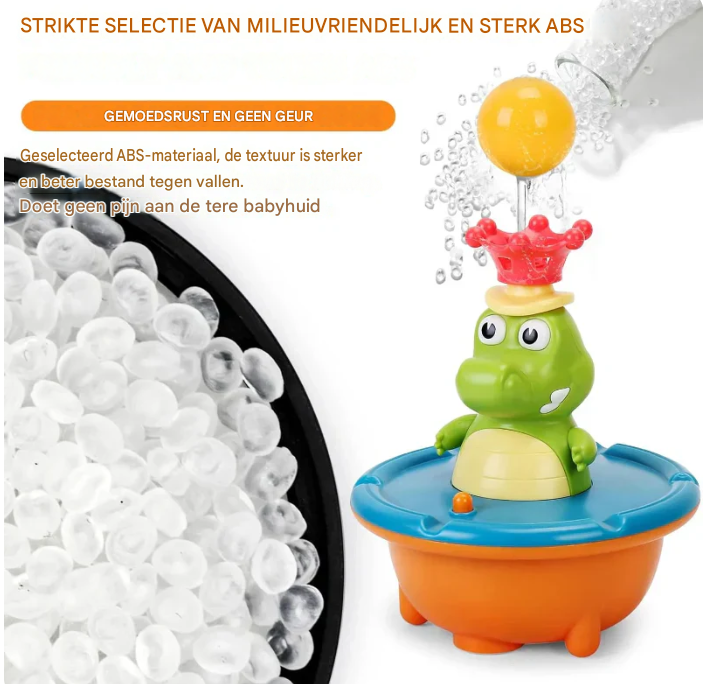 Splash Krokodil Met Waterfontein
