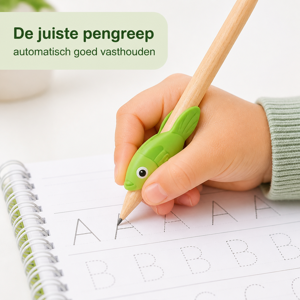 ToverSchrift™ – Herbruikbare Oefenschriftjes met Toverinkt (5-delige set)