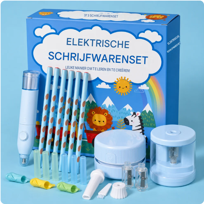 Back-To-School Elektrische Teken & Schrijfset