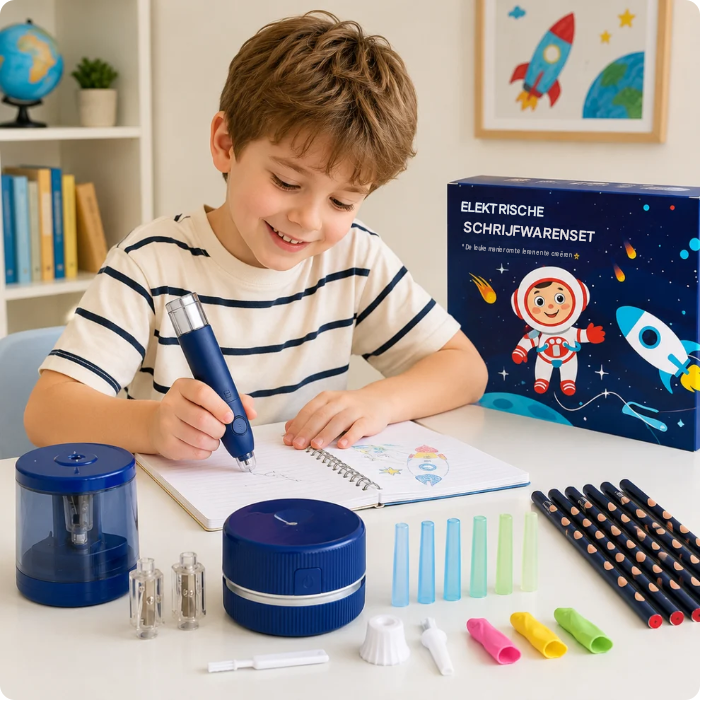 Back-To-School Elektrische Teken & Schrijfset
